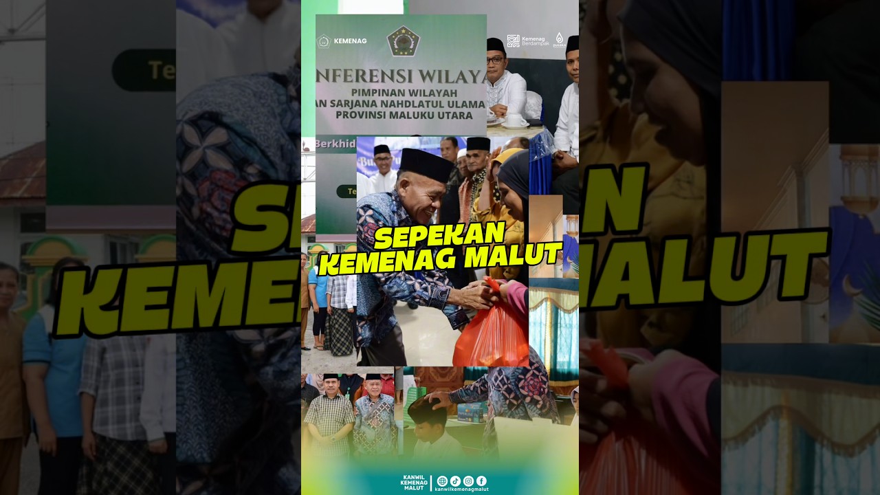 Update info Kanwil Kemenag Malut dengan ikuti Kemenag Sepekan