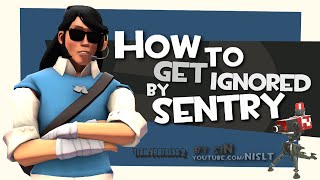 TF2: How to get ignored by sentry (X-Files)