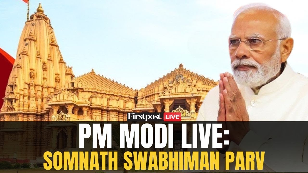 PM Modi LIVE: PM Participates in Somnath Swabhiman Parv in Gujarat | PM Modi in Gujarat | Firstpost
