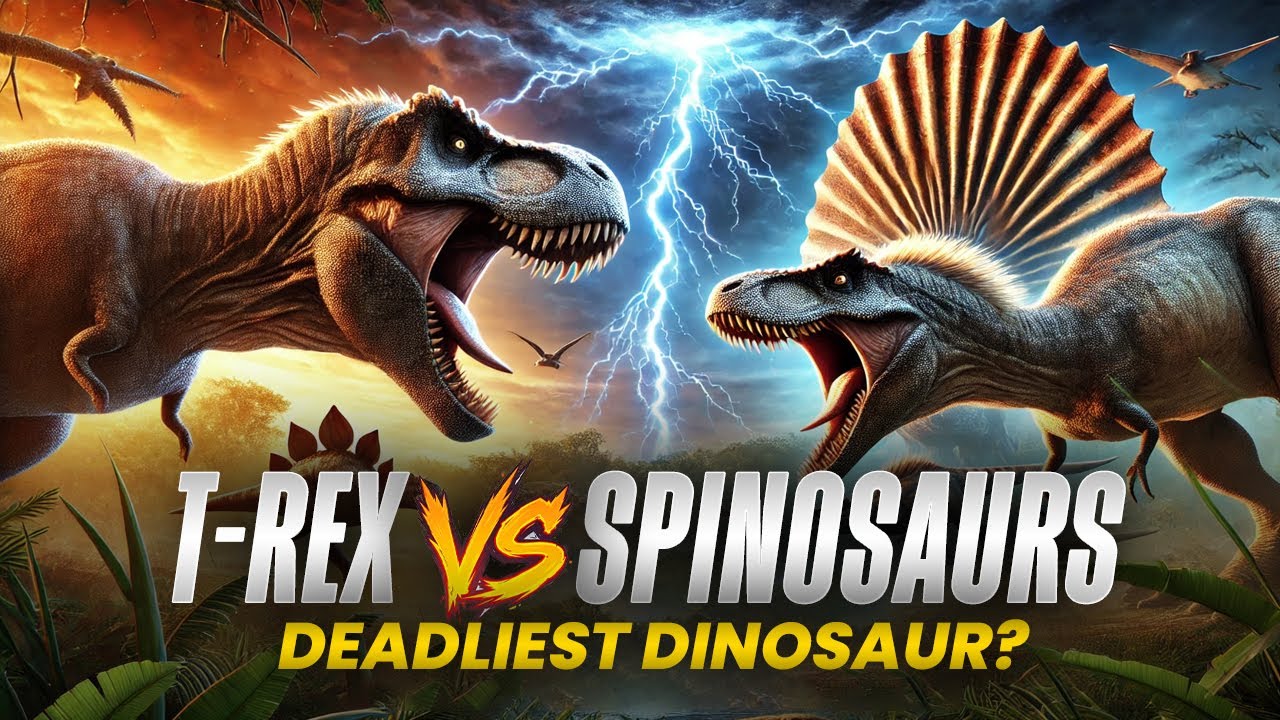 Top Theropod Dinosaurs | T-Rex, Velociraptor & Spinosaurus Explained!! Deadliest Predators