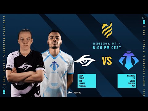 Team Secret vs Tempra // Rainbow Six European league 2020 - Stage 2 - Playday #8