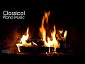Classical Piano & Fireplace 24/7 - Mozart, Chopin, Beethoven, Bach, Grieg, Schumann, Satie