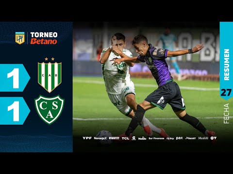 BANFIELD 1 - 1 SARMIENTO I Resumen del partido | #TorneoBetano 2024