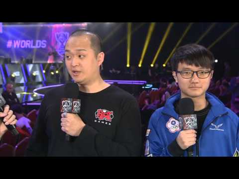 FW SwordArt Interview - Worlds 2015 W2D1 - League of Legends