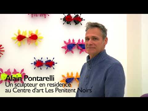 Alain Pontarelli en résidence au centre d'art Les Pénitents Noirs