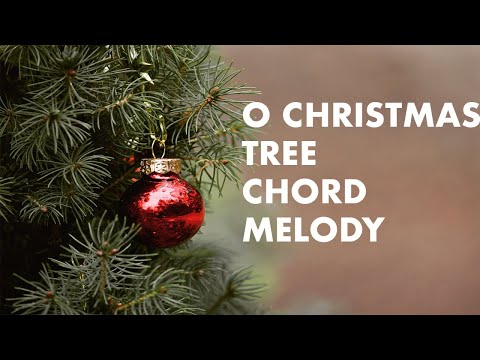 🌲O Christmas Tree jazz chord melody 🌲+ TEFI Golden Era lo fi pedal test!