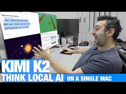 Let's Run Local AI Kimi K2 Thinking on a Mac Studio 512GB