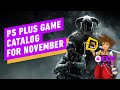 PlayStation Plus Games Announced for November - IGN Daily Fix