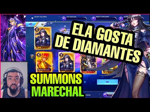 Na Dor, na Loucura e na Tristeza Summons Até Pegar Marechal Pandora  Saint Seiya Awakening
