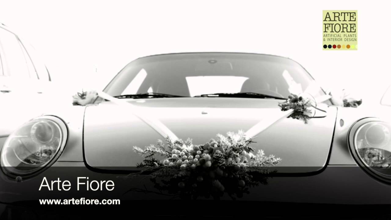 Arte Fiore: allestimento auto per matrimonio
