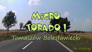 preview picture of video 'Mikro tornado obok Tomaszowa Bolesławieckiego'