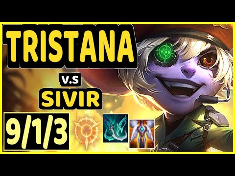 FORG1VEN (TRISTANA) vs SIVIR - 9/1/3 KDA BOTTOM ADC GAMEPLAY - EUW Ranked GRANDMASTER