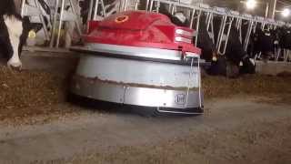 preview picture of video 'Lely Juno Feed Pusher at Northeast Iowa Community College'