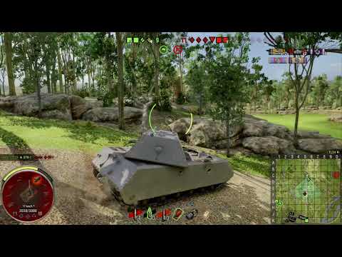 World of Tanks Console PS4 Pro - Maus 10.8k overall dmg