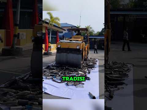 Knalpot Berisik? Siap-siap Dihancurkan di Tempat