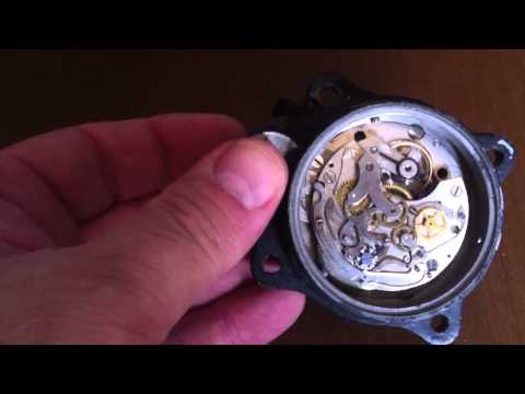 JUNGHANS  AIRCRAFT JUNGHANS CLOCK J30BZ LUFTWAFFE Third Reich FI23865 BOARD CHRONOGRAPH