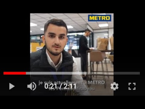 vidéo METRO France