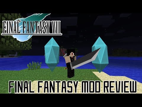 The True Gingershadow - AMAZING SWORDS, MATERIA, MAGIC & MORE! || Minecraft Final Fantasy 7 (Enchant Changer) Mod Review