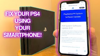 How to Reinstall PS4 Update Using Your SMARTPHONE Without Losing Data
