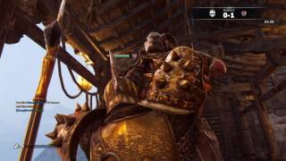 For Honor petite Valkyrie strangled by law daddy
