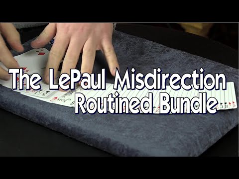 Magic Review - The LePaul Misdirection Routined Bundle by Big Blind Media
