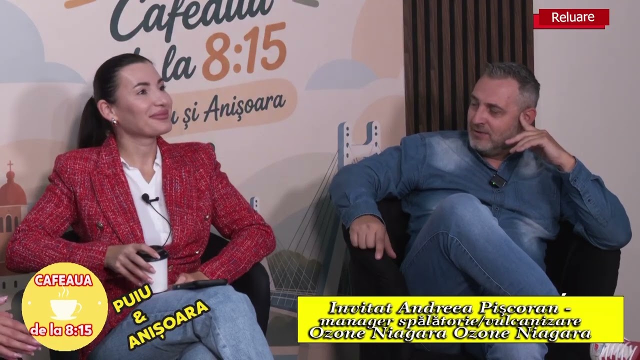 CAFEAUA DE LA 8:15-Invitat Andreea Piscoran-Manager OzoneNiagara