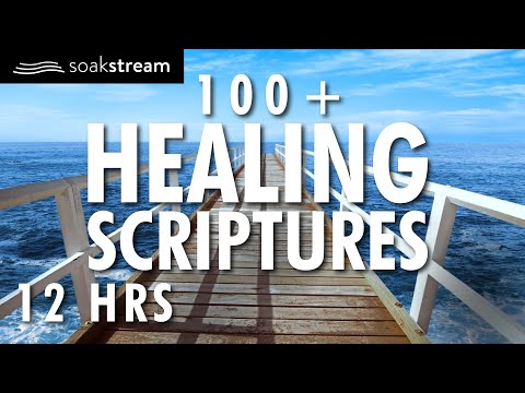 100+ Healing Scriptures With Soaking Music | Audio Bible Instrumental Worship Music| 12 Hours (2020)