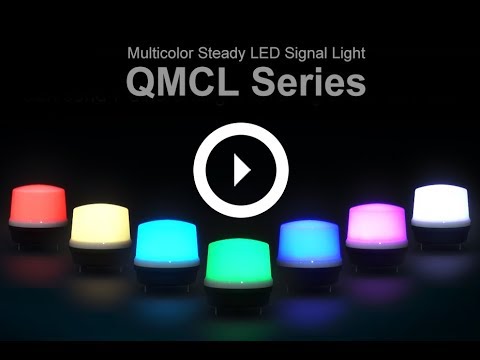 Qlight QMCL Series Multicolor Steady LED Signal Light Qlight QMCL Series Multicolor Steady LED Signal Light
