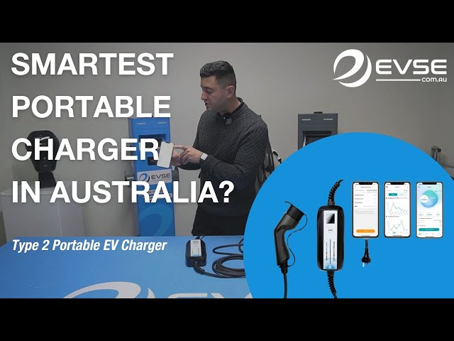 Smartest portable charger in Australia? | Smart Portable Type 2 Charger | Overview Image
