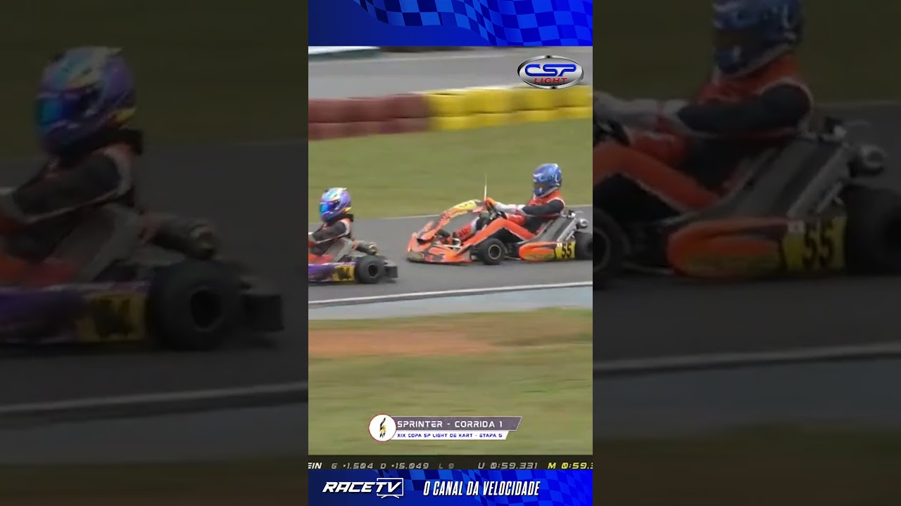 Se liga nessas disputas da Categoria Sprinter, válidas pela 6ª Etapa da Copa São Paulo Light de Kart
