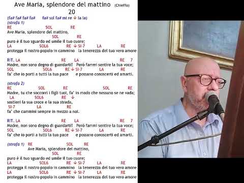 Ave Maria splendore del mattino