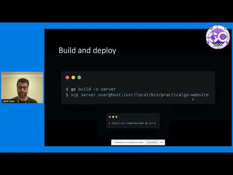 GopherCon 2021: Hugo + go:embed = Your Website as an Executable - Amit Saha