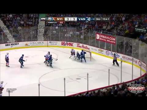 Canucks vs Islanders Highlights 3/10/14