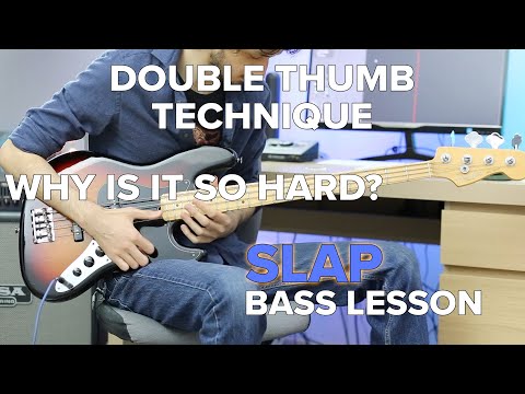 How To Do Double Thumb? | Slap Bass Lesson