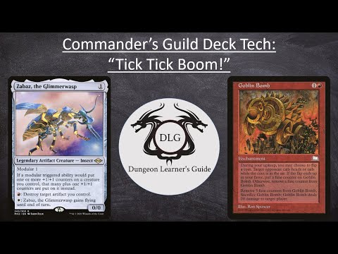 Zabaz, the Glimmerwasp (Goblin Bomb): Commander's Guild Deck Tech/Gameplay