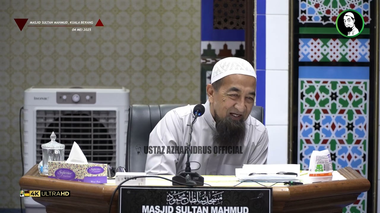 🟡 Koleksi Kuliah Ustaz Azhar Idrus | Masjid Sultan Mahmud, Kuala Berang, Hulu Terengganu | 4K