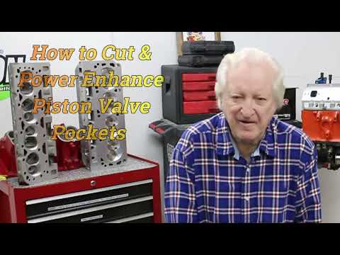 David Vizard's PowerTec 10 EP 20 Power enhancing valve pockets