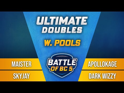 Maister / Skyjay vs ApolloKage / Dark Wizzy - Ultimate Doubles Winners Pools - Battle of BC 5
