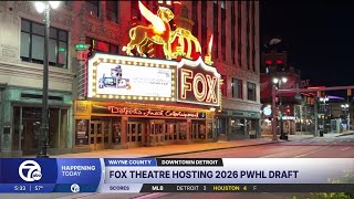 Fox theatre hosting 2026 PWHL Draft