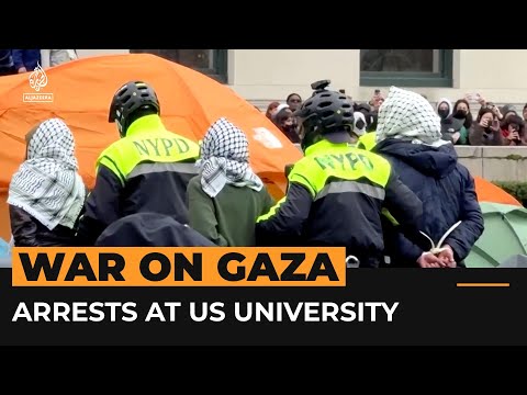 Over 100 pro-Palestine protesters arrested at US university | #AJshorts