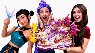 DESAFIO QUEM FAZ O TÊNIS DE GUERREIRAS DO K-POP NA VIDA REAL