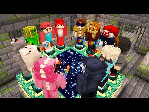 Minecraft durchspielen, aber YOUTUBER HELFEN UNS!