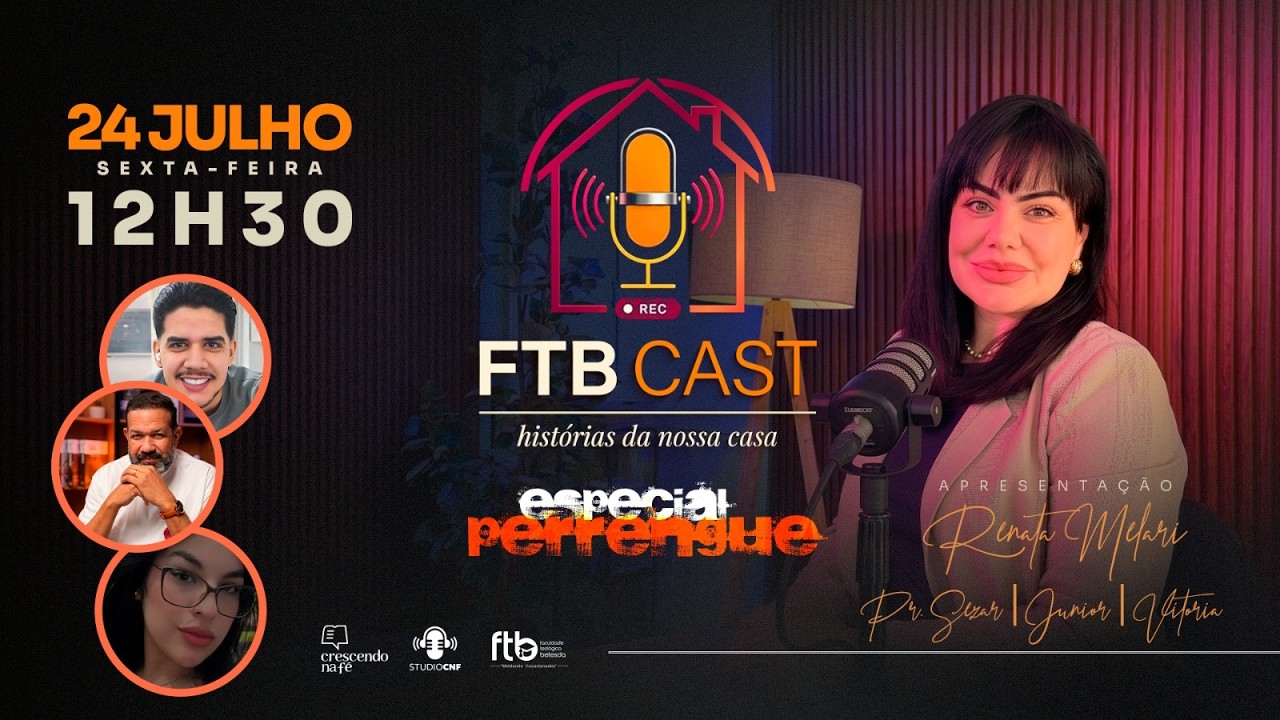 FTB CAST - RENATA MELARI conversa com SEZAR CAVALCANTE, JUNIOR E VITÓRIA - Os perrengues da FTB
