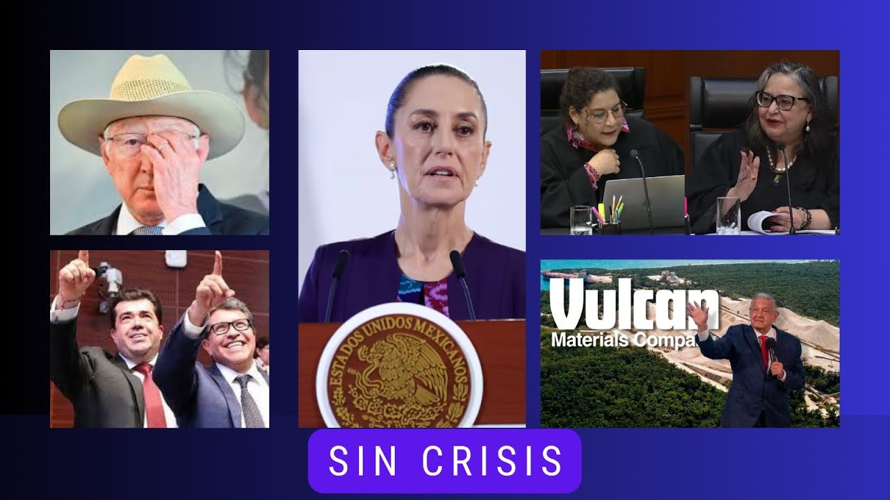 SHEINBAUM RECHAZA CRISIS JUDICIAL; GIL ZUART QUIERE SER MINISTRO; LE PONEN LIMITES A KEN; CALICA