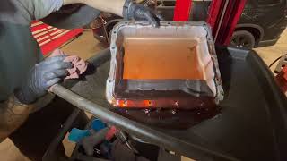 Transmission fluid change 4l60E
