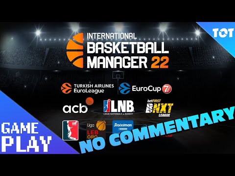 International Basketball Manager 22 Gameplay PC - First 7 Minutes - YouTube