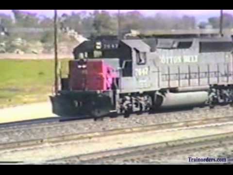 Classic Railroad Series 444 - SP at West Colton February 13, 1988