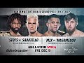 Bellator 289: Stots vs. Sabatello & Mix vs. Magomedov | FRI DEC 9th on SHOWTIME