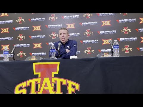 Ross Hodge postgame press conference Iowa State | West Virginia basketball