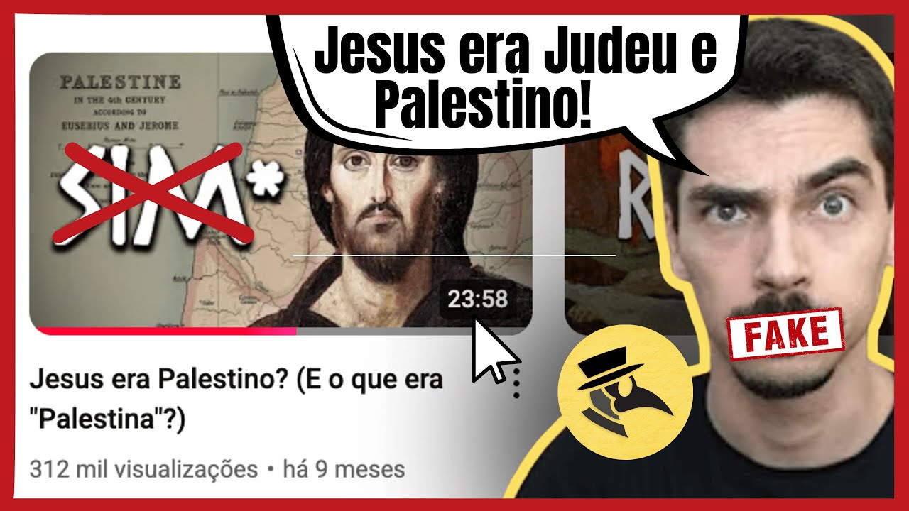 Jesus Judeu e Palestino ? Refutando Canal Estranha História